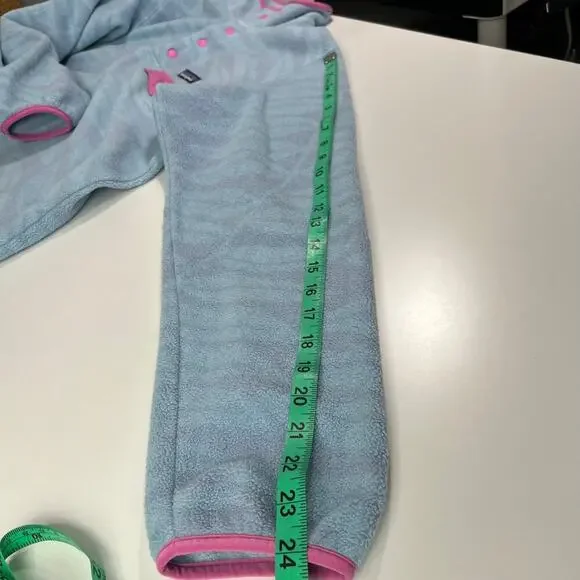 Patagonia Lightweight Synchilla Snap-T Pullover Eucalyptus Fronds Berlin Blue M - Picture 13 of 16